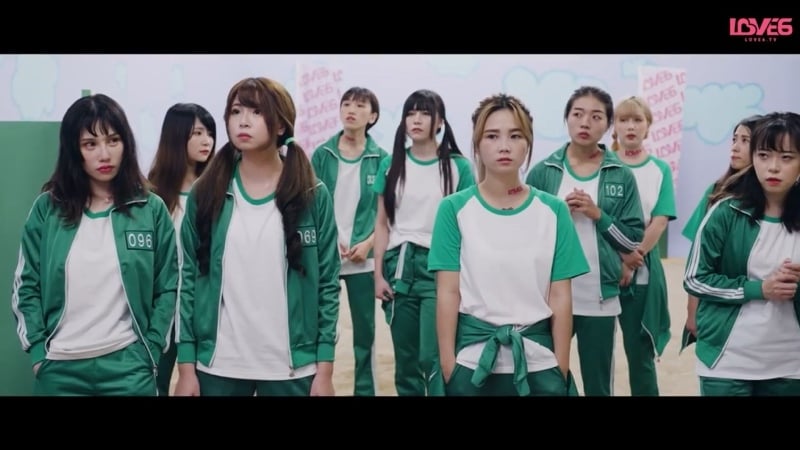 Squirt game episódio 2 ## jav squid game paródia asiático adolescente sexo pornô ras 0108 jogo de lula porno